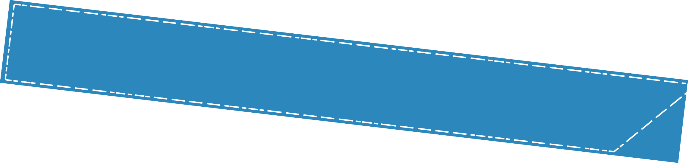 Blue Divider